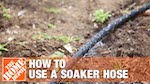 soaker hose instructions